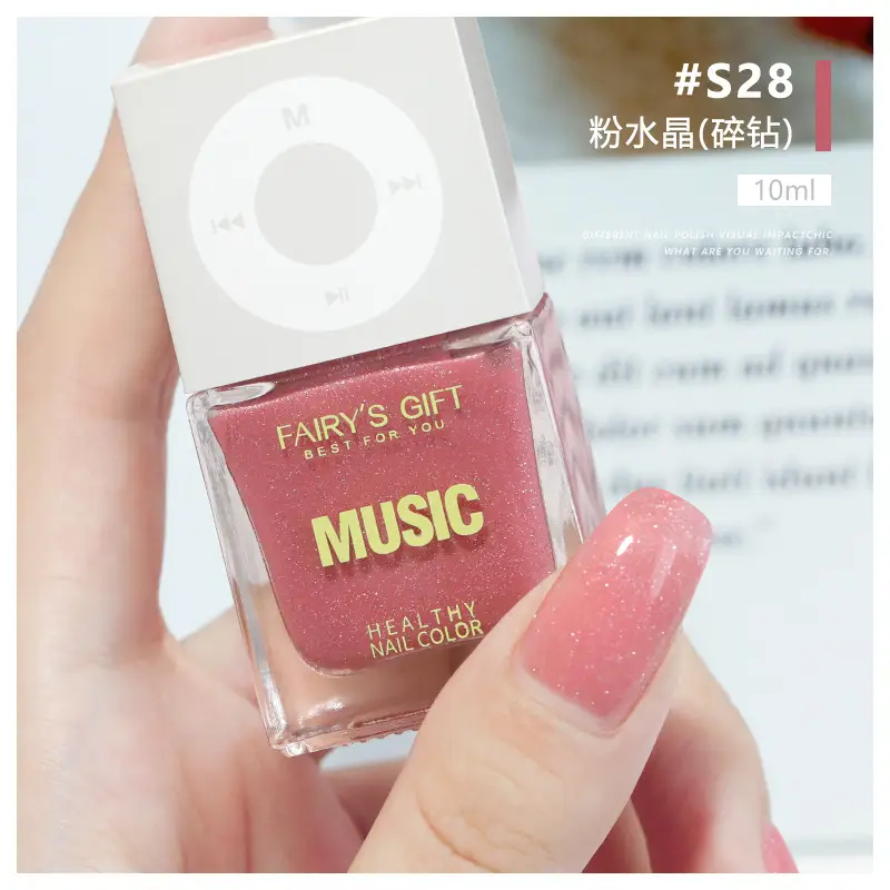 Fruit Fragrance Nail Polish Water Based Baking Free