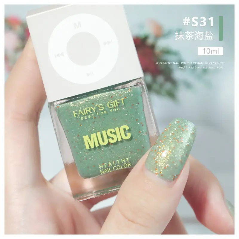 Fruit Fragrance Nail Polish Water Based Baking Free