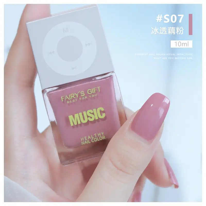 Fruit Fragrance Nail Polish Water Based Baking Free