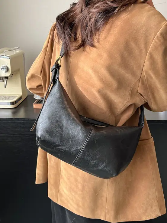 Women's Retro Brown Shoulder Crossbody Bag 2024 - Image 8