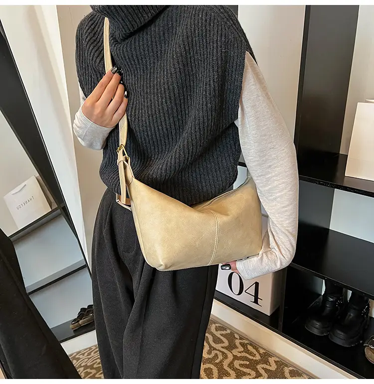Women's Retro Brown Shoulder Crossbody Bag 2024 — feature 22