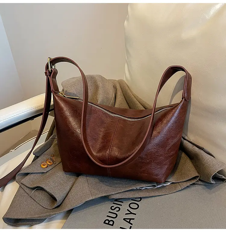 Women's Retro Brown Shoulder Crossbody Bag 2024 — feature 29