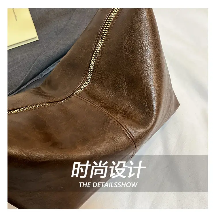 Women's Retro Brown Shoulder Crossbody Bag 2024 — feature 3