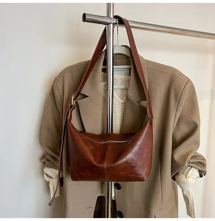 Women's Retro Brown Shoulder Crossbody Bag 2024 — feature 31