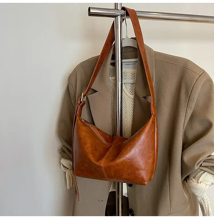 Women's Retro Brown Shoulder Crossbody Bag 2024 — feature 34