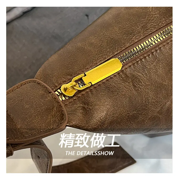 Women's Retro Brown Shoulder Crossbody Bag 2024 — feature 4