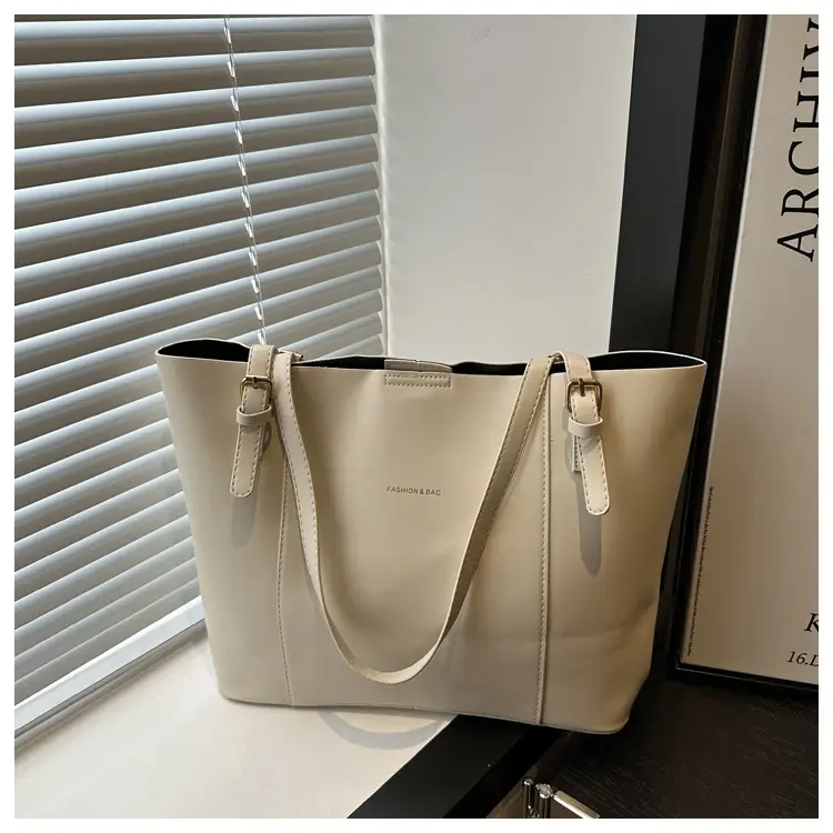2026 Summer Patchwork Tote Bag Brown New Women — feature 22