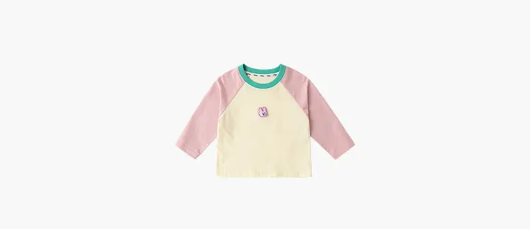 Doodle Baby Raglan Sleeve T-Shirt Spring New Boys Base Shirt — feature 10