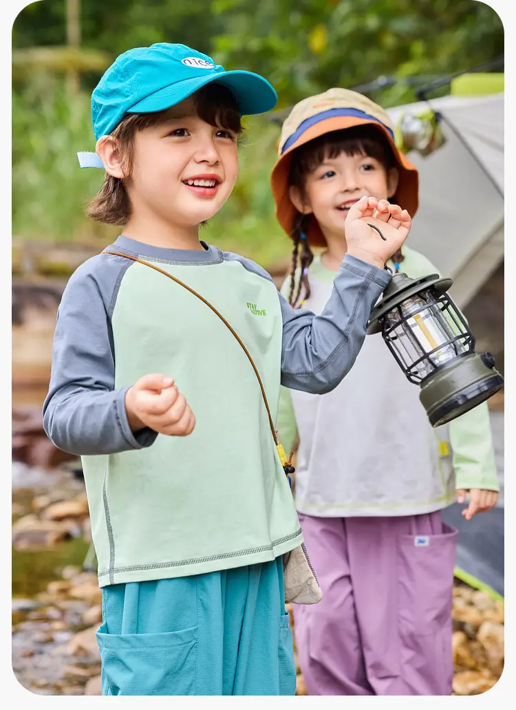 Dudujia Long Sleeve T-Shirt for Boys Green White — feature 13