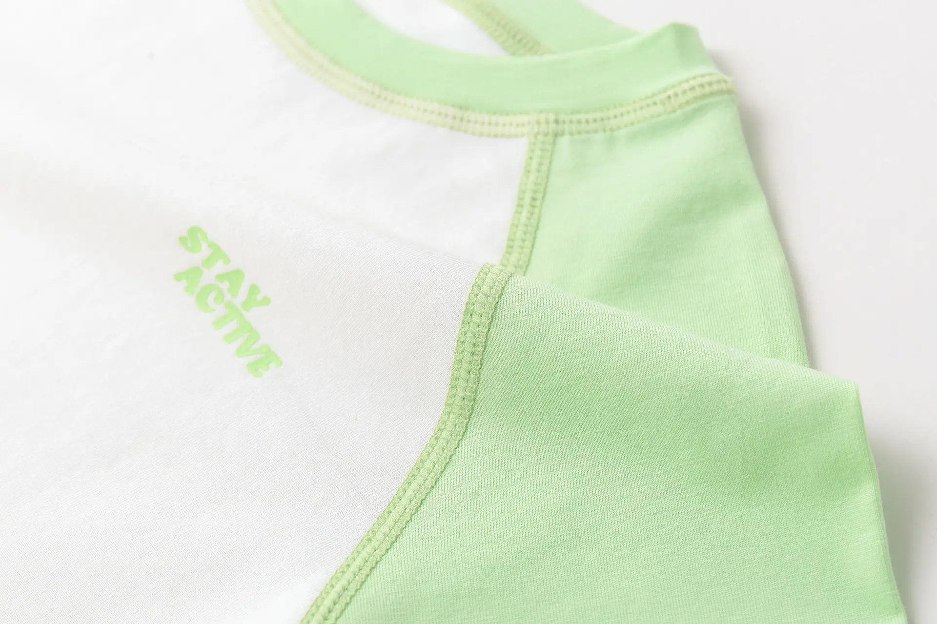 Dudujia Long Sleeve T-Shirt for Boys Green White — feature 25