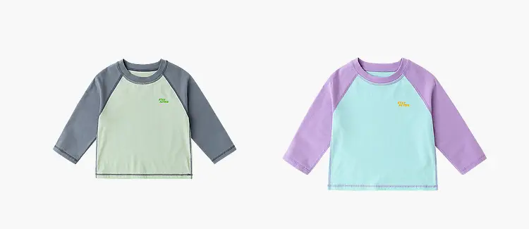 Dudujia Long Sleeve T-Shirt for Boys Green White — feature 9