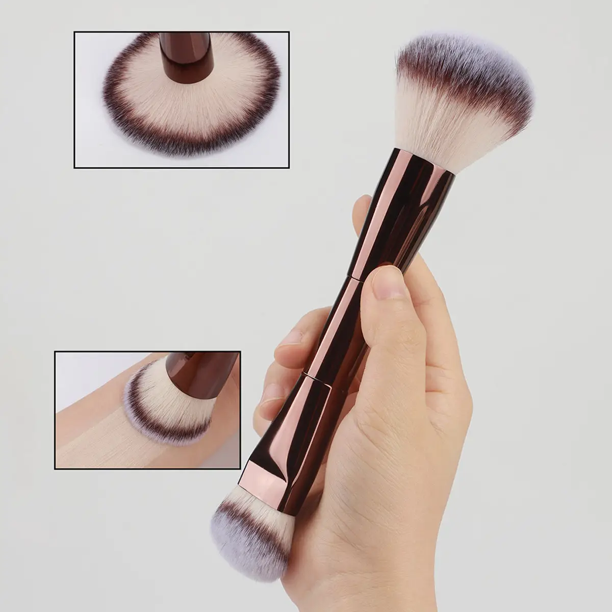 Double Head Makeup Brushes for Foundation & Contouring — feature 11