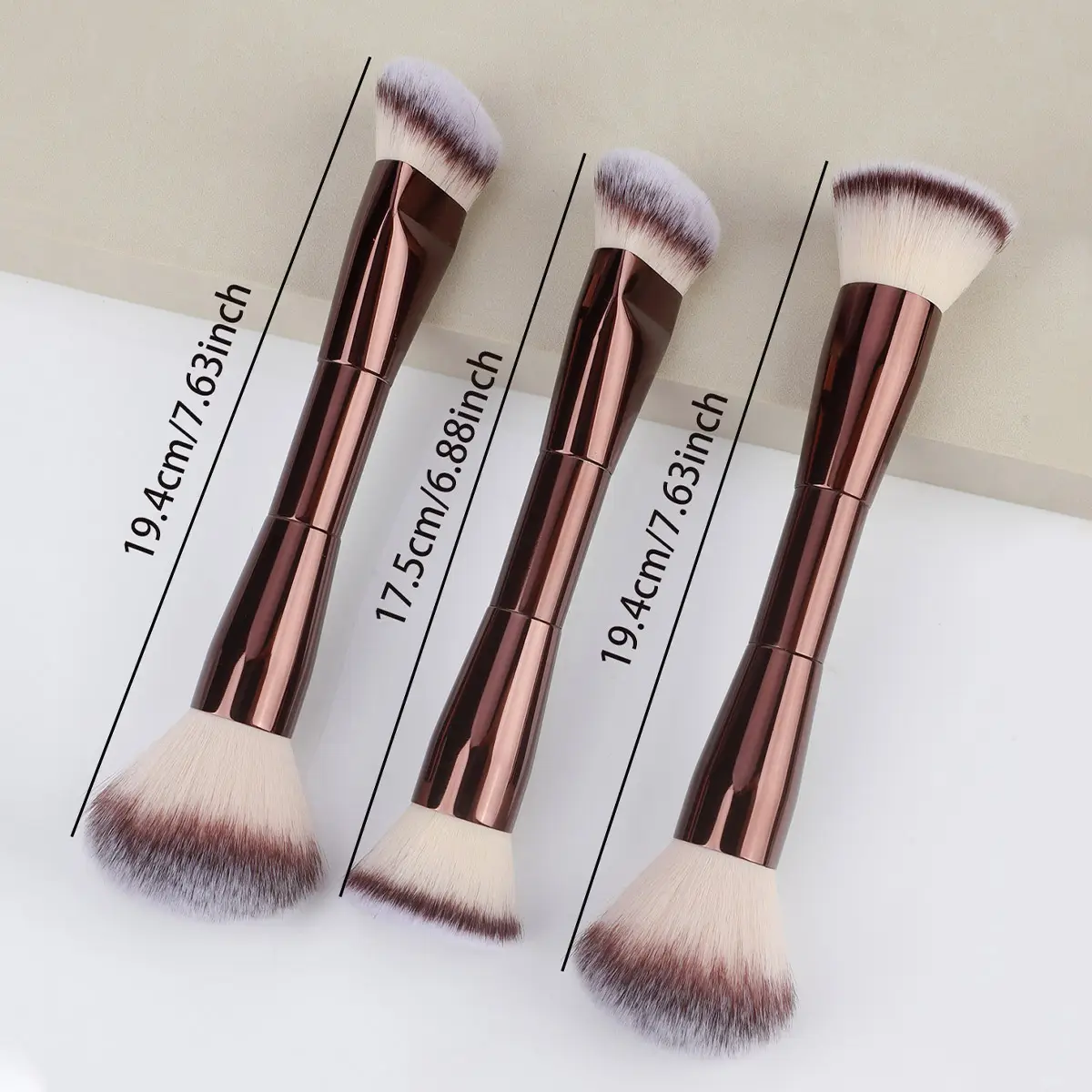 Double Head Makeup Brushes for Foundation & Contouring — feature 4