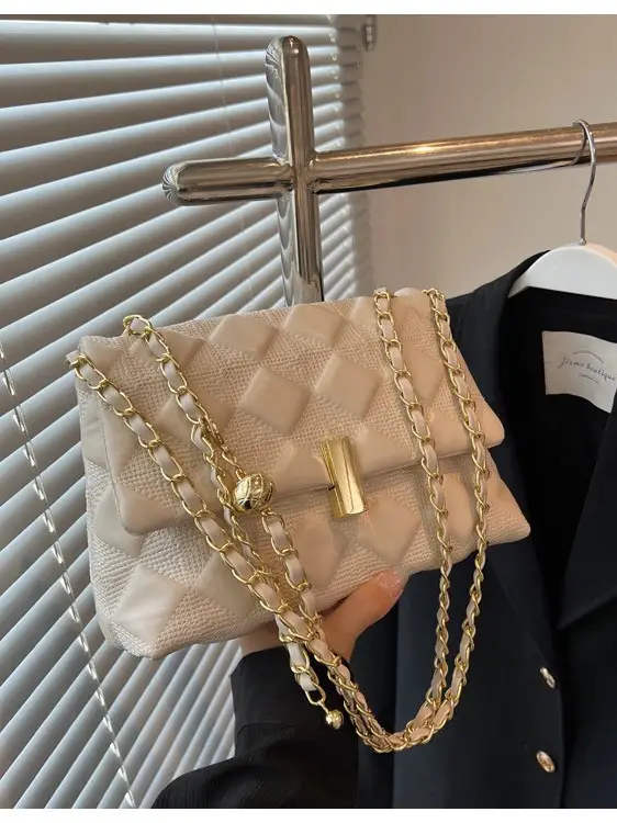 Chanel Style Crossbody Bag Women 2026 Square Small - Image 6