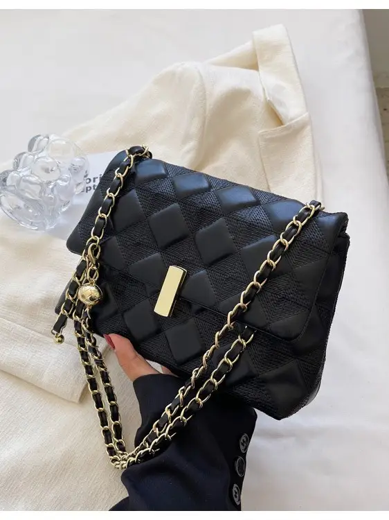 Chanel Style Crossbody Bag Women 2026 Square Small - Image 7