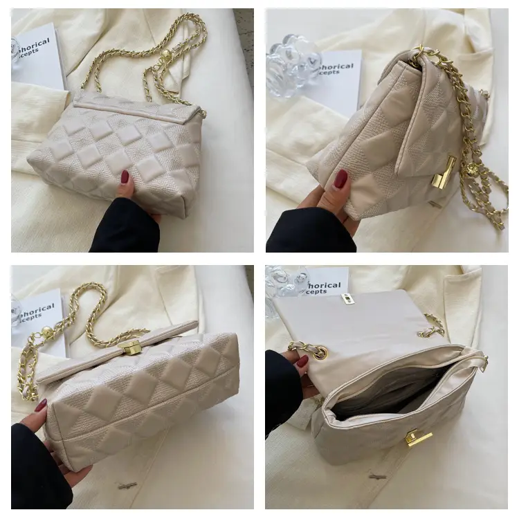 Chanel Style Crossbody Bag Women 2026 Square Small — feature 7