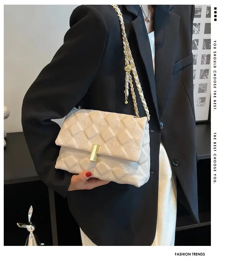 Chanel Style Crossbody Bag Women 2026 Square Small — feature 8