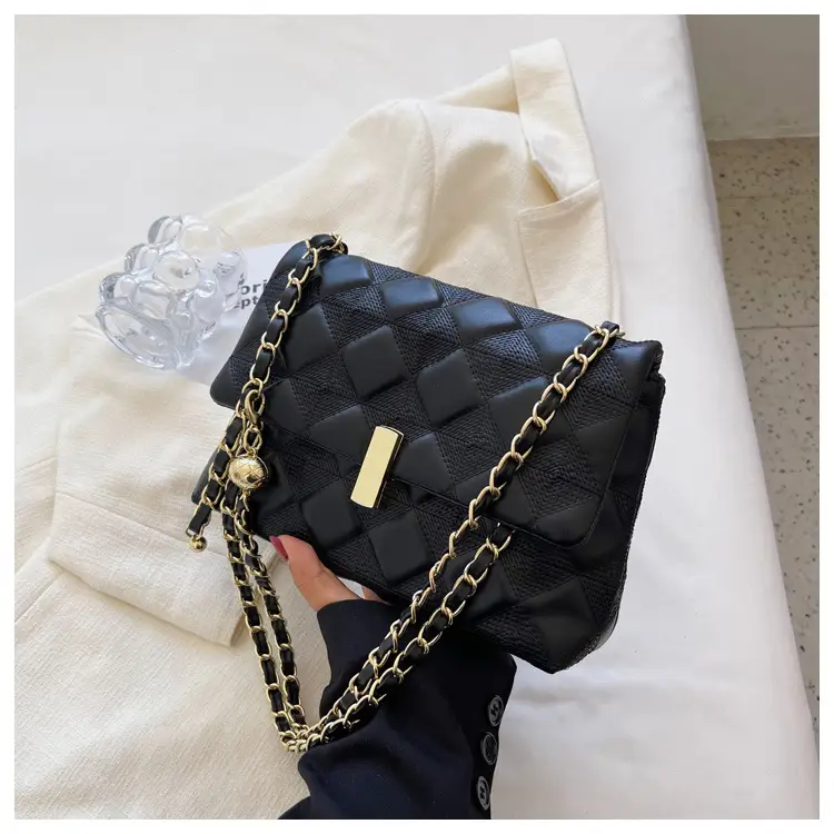 Chanel Style Crossbody Bag Women 2026 Square Small - Image 2