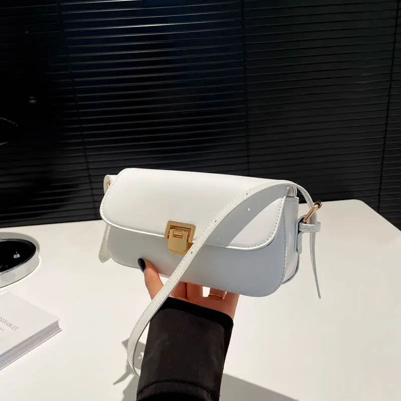 Korean Style Brown Crossbody Bag for Women 2024