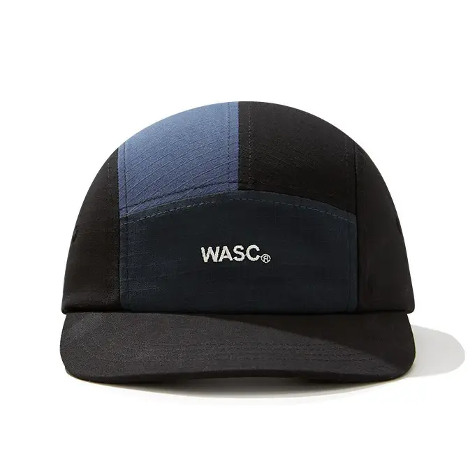 Japanese Style Black Blue Baseball Cap with Letter Embroidery - Image 5
