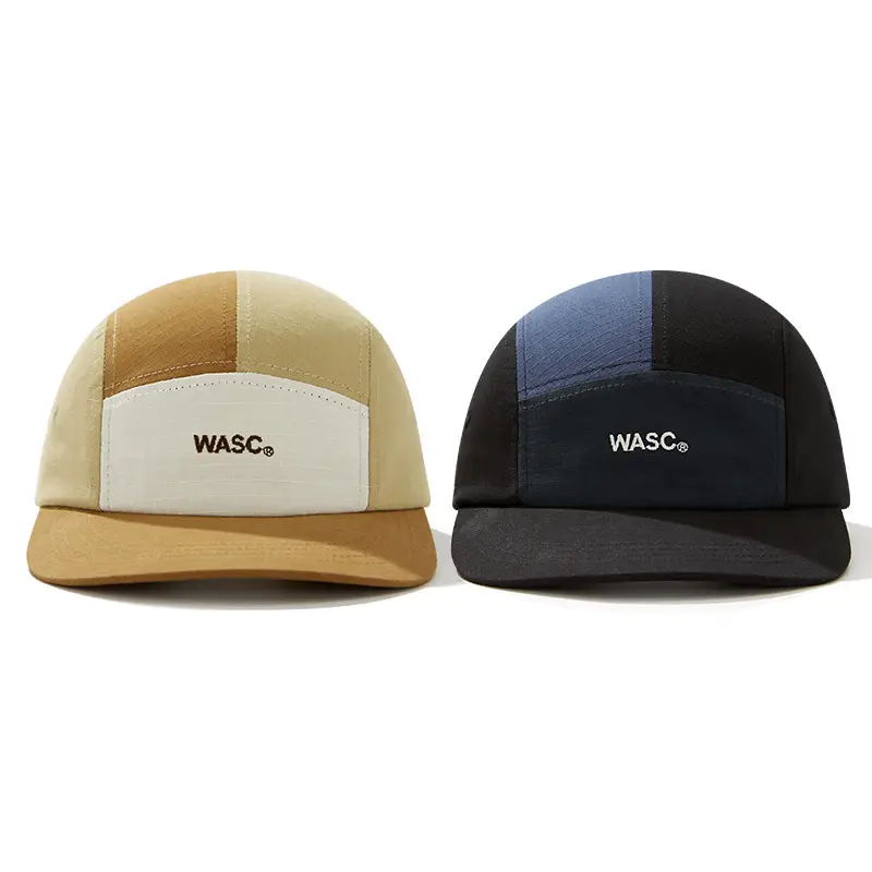 Japanese Style Black Blue Baseball Cap with Letter Embroidery - Image 7