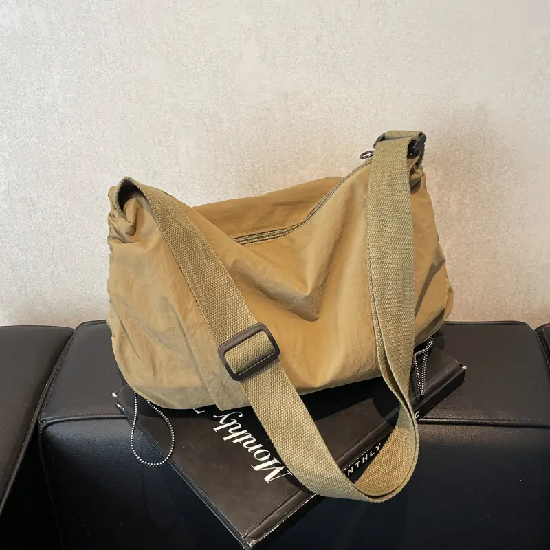 Orange Crossbody Bag for Women Large Capacity Travel Sports - Image 2