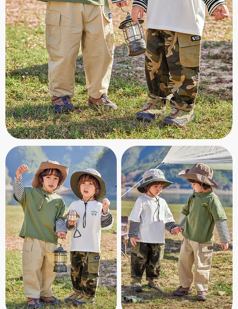 Dudu Home Boys T-Shirt Cream Green Spring Outfit 2025 — feature 18