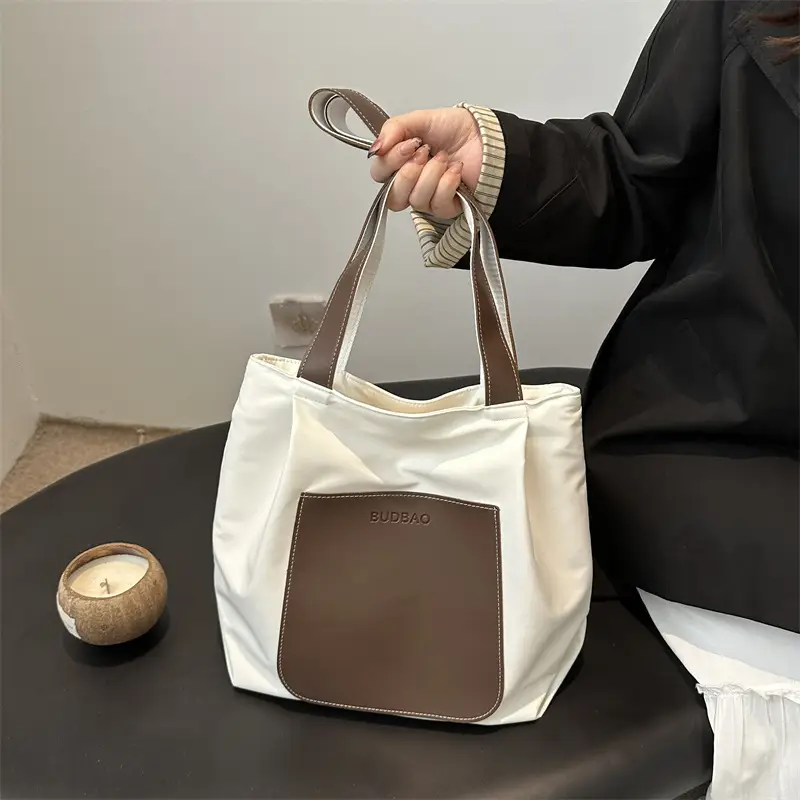 Women's Light Grey Shoulder Bag 2024 - Image 6