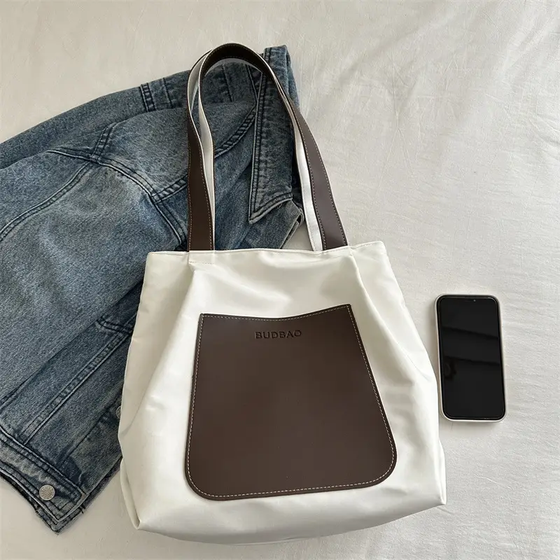 Women's Light Grey Shoulder Bag 2024 - Image 7