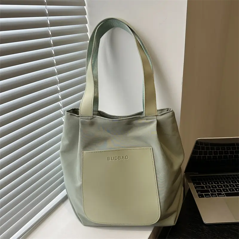 Women's Light Grey Shoulder Bag 2024 - Image 2