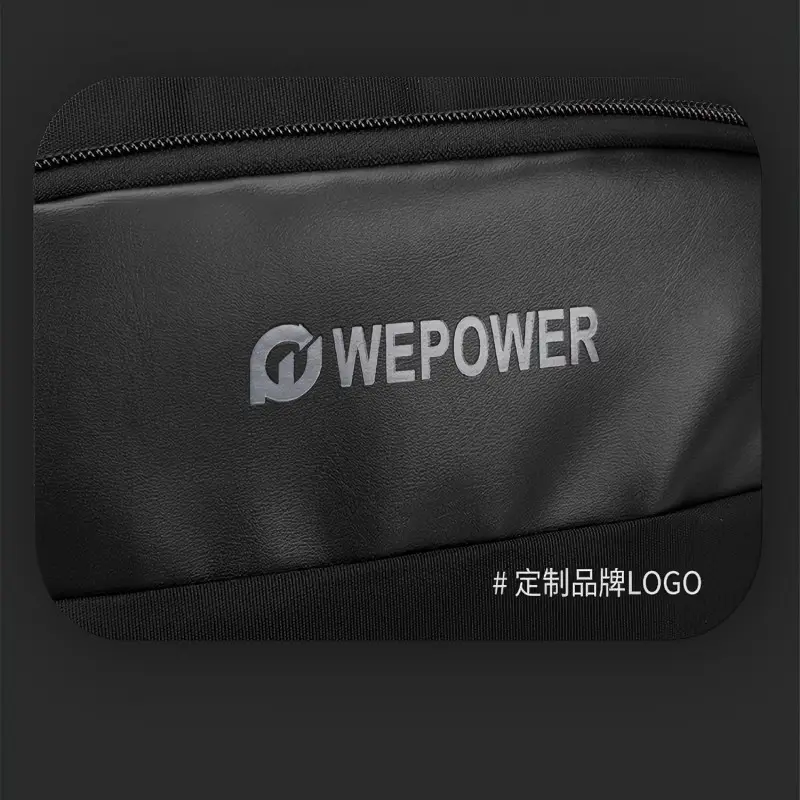 Men's Black Business Commuter Shoulder Bag — feature 12