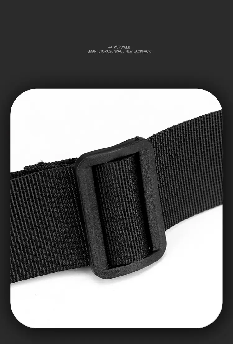 Men's Black Business Commuter Shoulder Bag — feature 23
