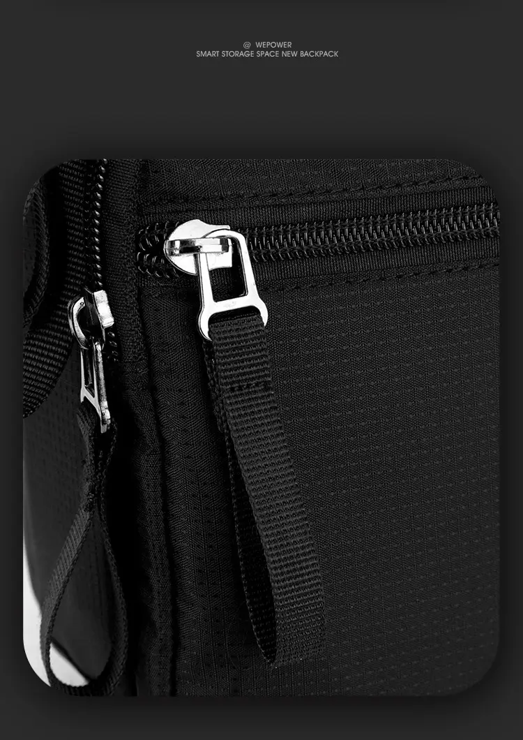 Men's Black Business Commuter Shoulder Bag — feature 25