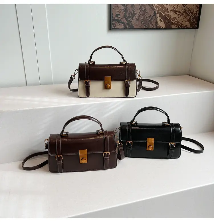 Women's Retro Crossbody Bag Brown 2025 — feature 14