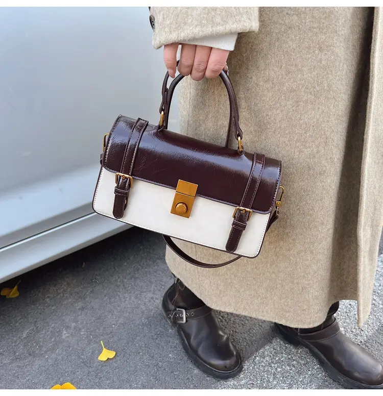 Women's Retro Crossbody Bag Brown 2025 — feature 15