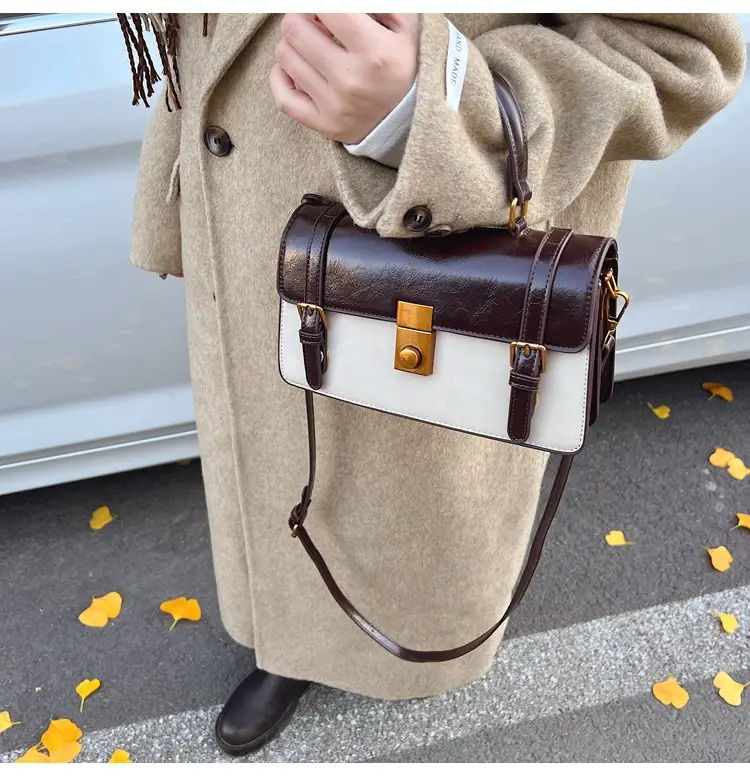 Women's Retro Crossbody Bag Brown 2025 — feature 17