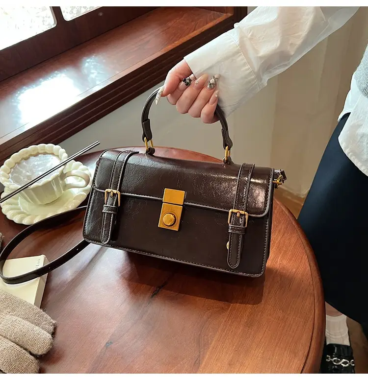 Women's Retro Crossbody Bag Brown 2025 — feature 25