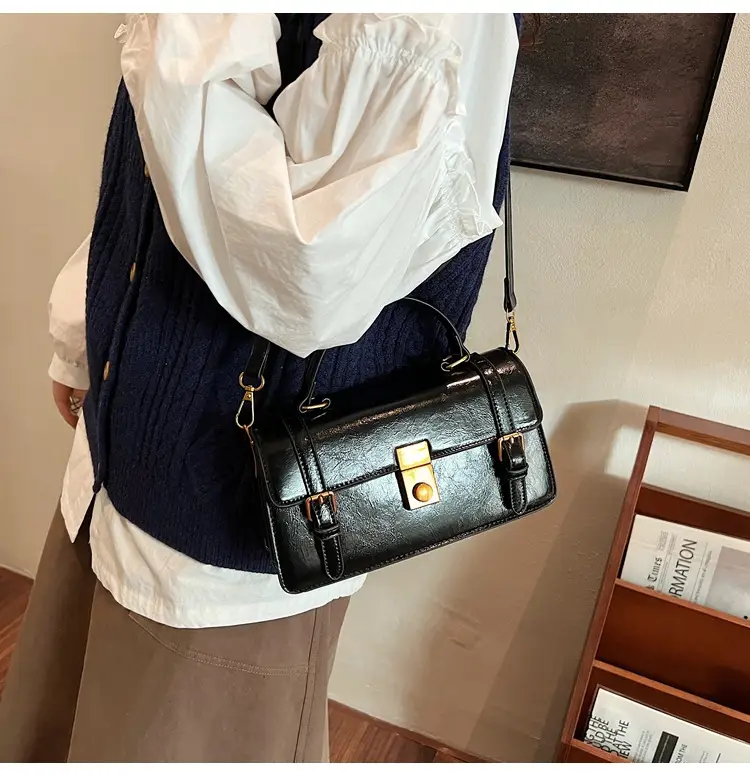 Women's Retro Crossbody Bag Brown 2025 — feature 37