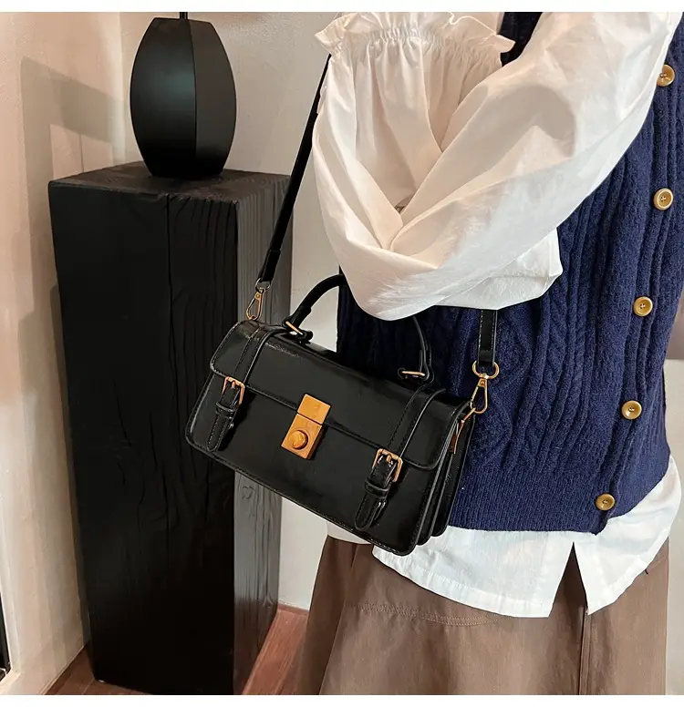 Women's Retro Crossbody Bag Brown 2025 — feature 39