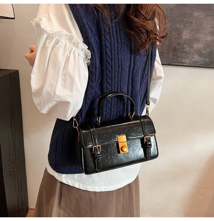 Women's Retro Crossbody Bag Brown 2025 — feature 44