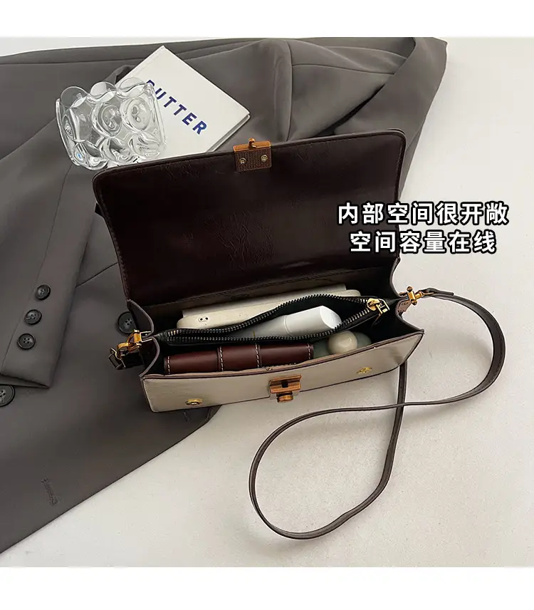 Women's Retro Crossbody Bag Brown 2025 — feature 9