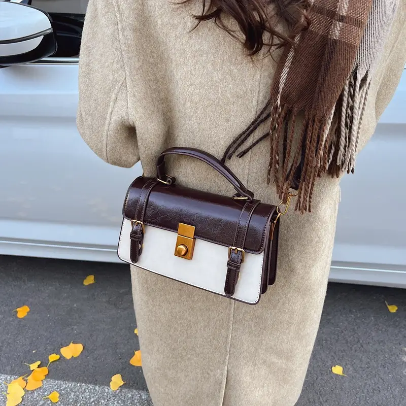 Women's Retro Crossbody Bag Brown 2025 - Image 2