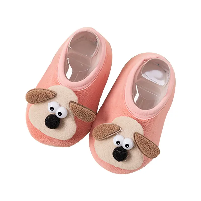 Cute Cartoon Puppy Baby Floor Socks Non-Slip Soft