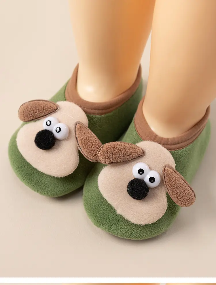Cute Cartoon Puppy Baby Floor Socks Non-Slip Soft — feature 13
