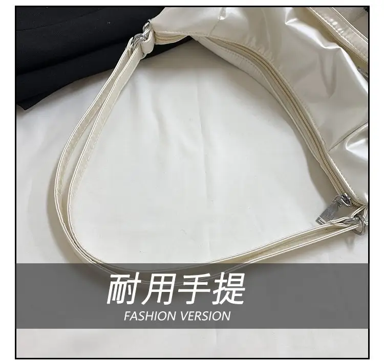 Korean Style Bow Bag for Girls Black White — feature 5