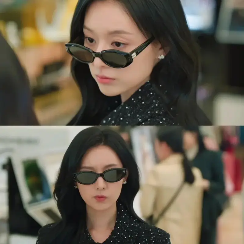Women's Black Cat Eye Sunglasses UV400 — feature 2