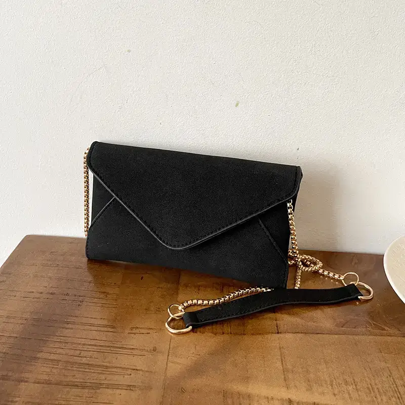 Maroon Korean Style Long Clutch Bag for Women - Image 6