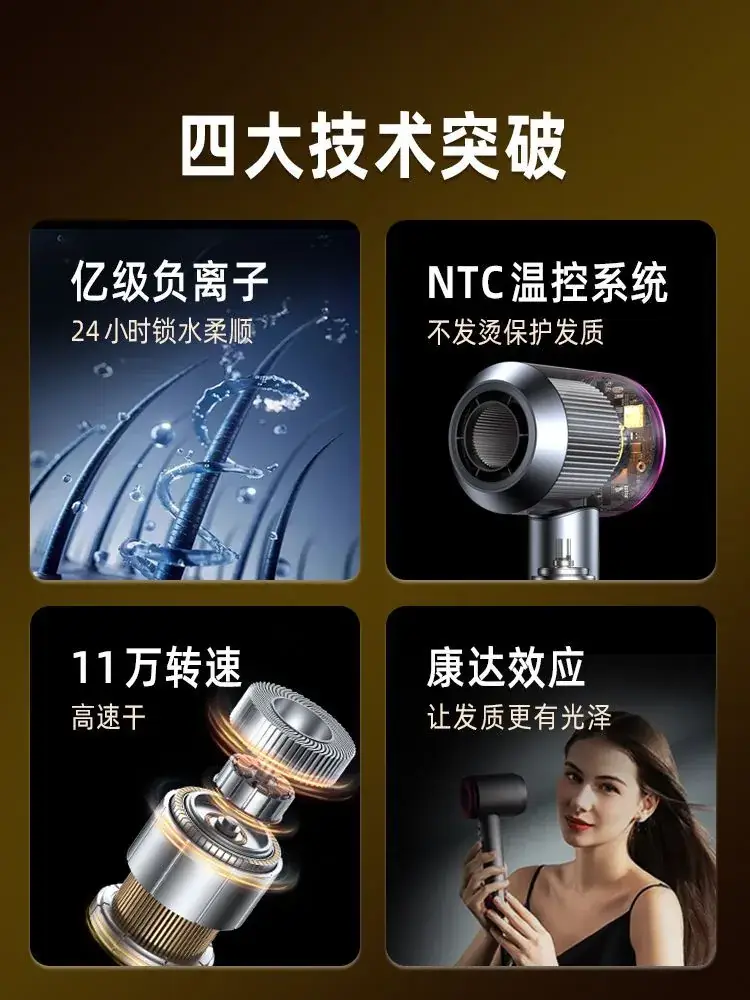 High-Speed Hair Dryer with Negative Ion Technology — feature 10
