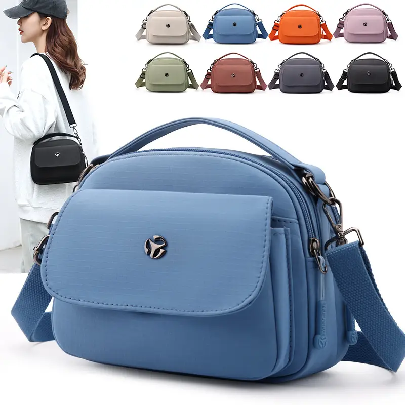 Waterproof Nylon Women's Shoulder Bag 2024 Winter New - Image 11