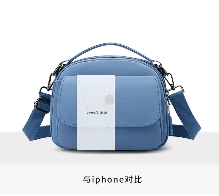 Waterproof Nylon Women's Shoulder Bag 2024 Winter New — feature 16